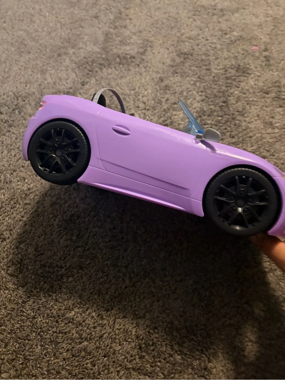 Barbie Dream Car Convertible Purple 2-Seater Vehicle Mattel HBT92 2020 EUC